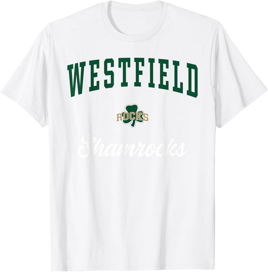 Westfield High School Shamrocks T-Shirt - T-Shirt | White
