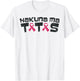 Funny Breast Cancer Awareness Shirt Ma Tatas Support Gift T-Shirt - T-Shirt | White