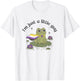 Non-Binary Pride Funny Frog Meme Weirdcore LGBTQ Genderqueer T-Shirt - T-Shirt | White