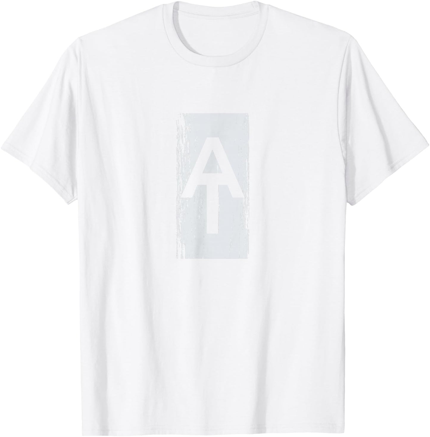 Appalachian Trail White Paint AT Trail Marker T Shirt T-Shirt - T-Shirt | White