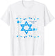 Israel Independence Day 75 Jewish Israeli Flag Women Kids Men T-Shirt - T-Shirt | White