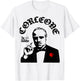 The Godfather Corleone Black And White Portrait T-Shirt - T-Shirt | White