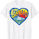 Let's Get Weird Funny Retro Outdoor Nature Lover Heart T-Shirt - T-Shirt | White