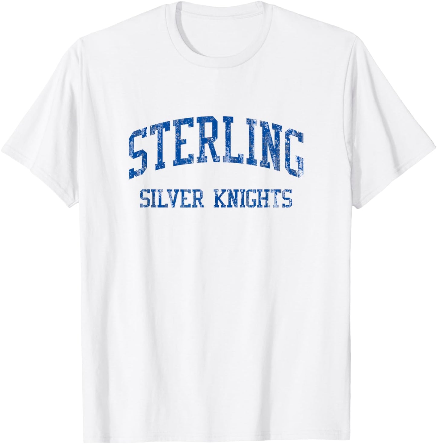 Sterling High School HS Somerdale NJ Vintage Sports T-Shirt - T-Shirt | White