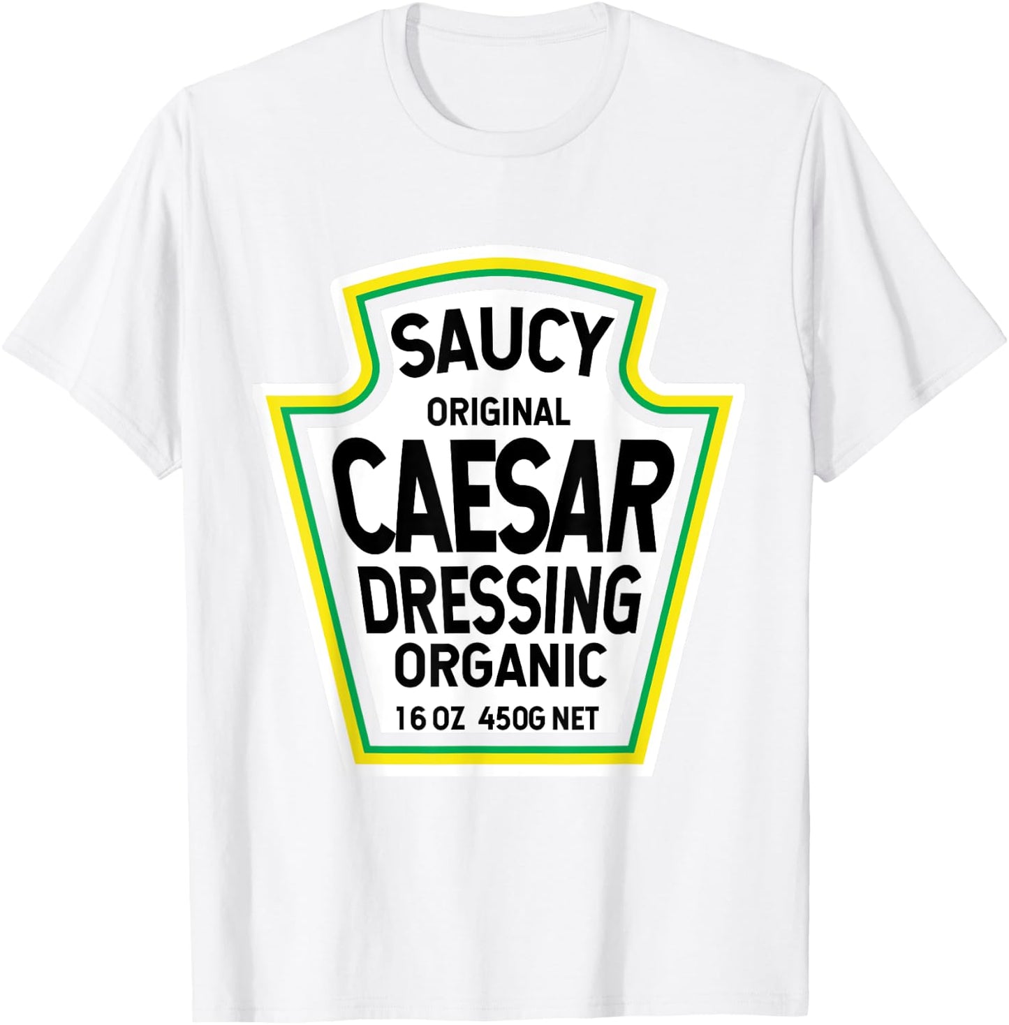 Caesar Dressing Salad Easy Halloween Costume Matching Group T-Shirt - T-Shirt | White