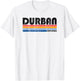 Vintage 70s 80s Style Durban, South Africa T-Shirt - T-Shirt | White