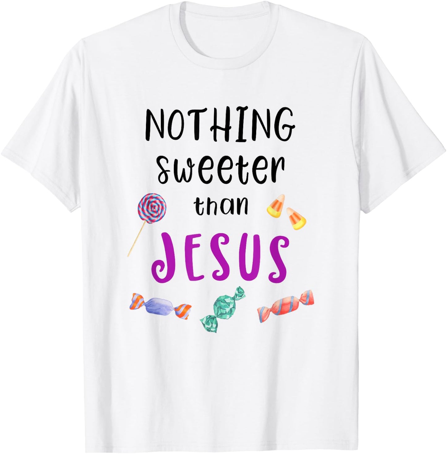 Jesus Trunk Or Treat Candy For Christians T-Shirt - T-Shirt | White