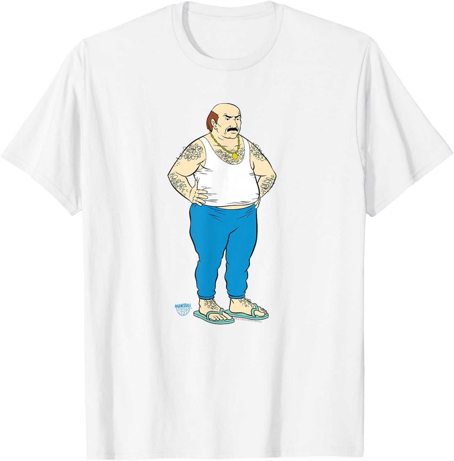 Aqua Teen Hunger Force Carl Small T-Shirt - T-Shirt | White