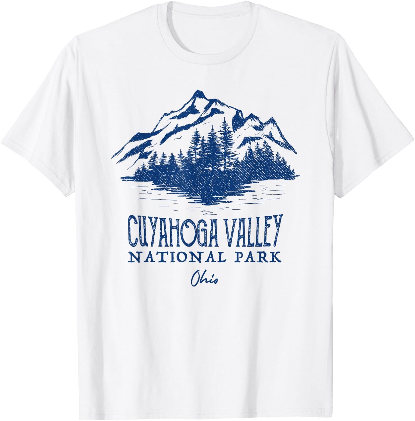 Vintage Cuyahoga Valley National Park Ohio T-Shirt - T-Shirt | White