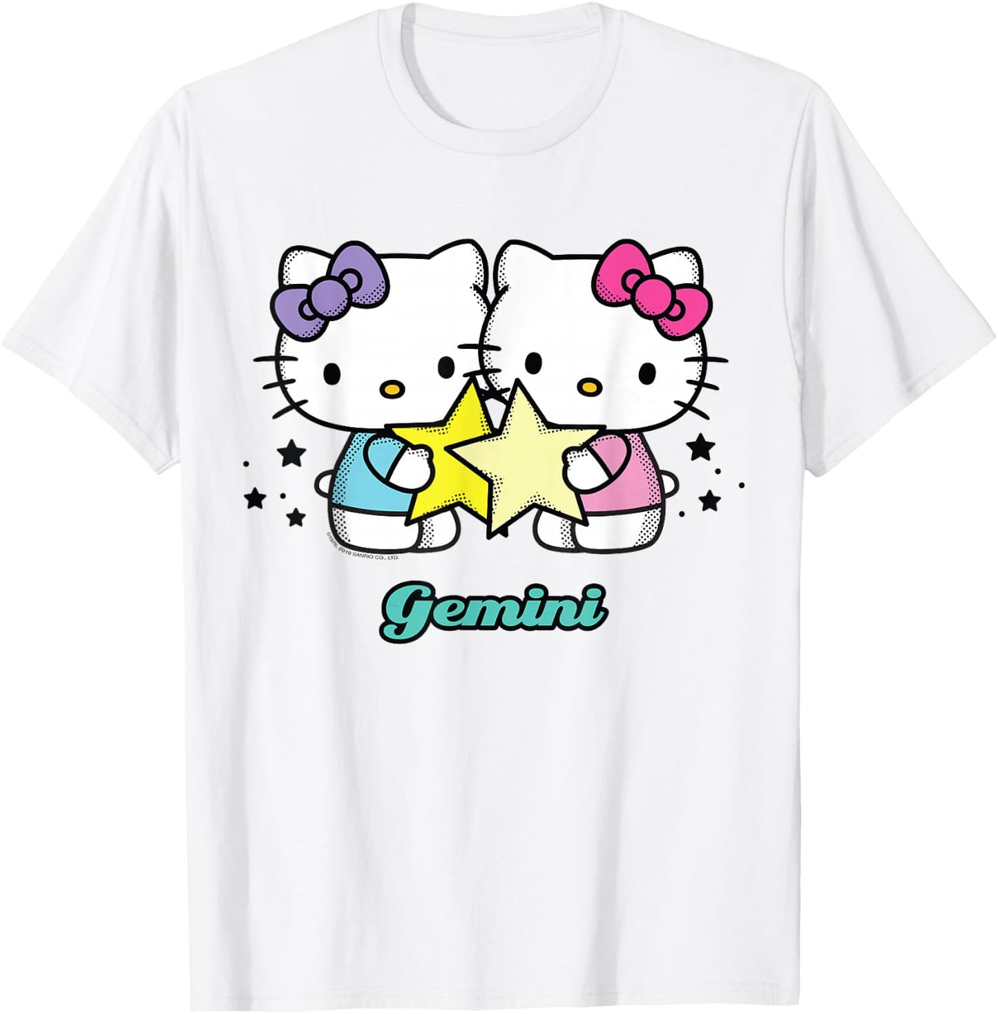 Hello Kitty Zodiac Gemini Shirt T-Shirt - T-Shirt | White