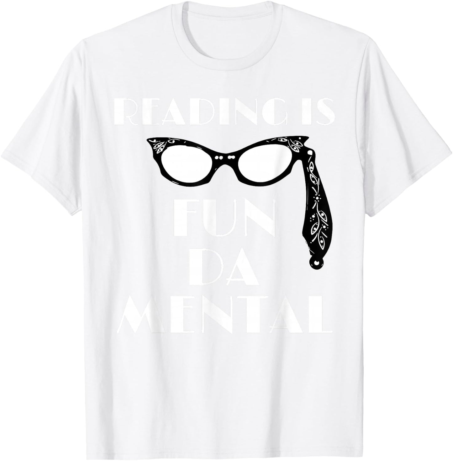 Reading Is Fundamental Drag Queen Race T-Shirt - T-Shirt | White
