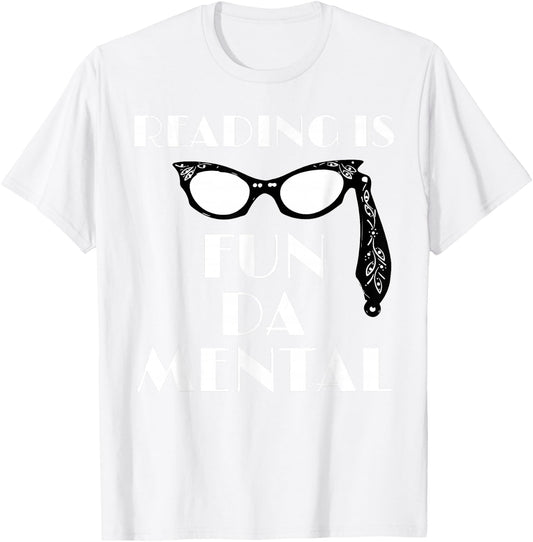 Reading Is Fundamental Drag Queen Race T-Shirt - T-Shirt | White