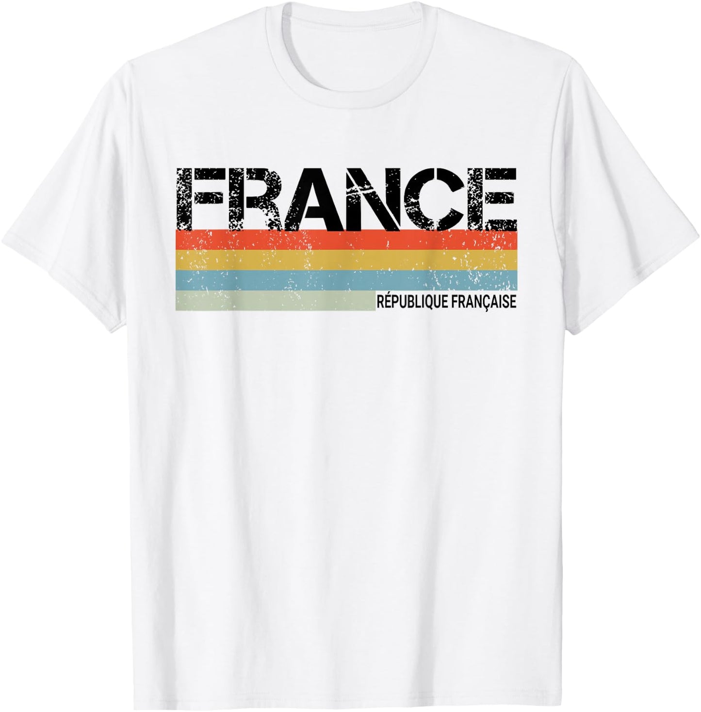 France And French T-Shirt - T-Shirt | White