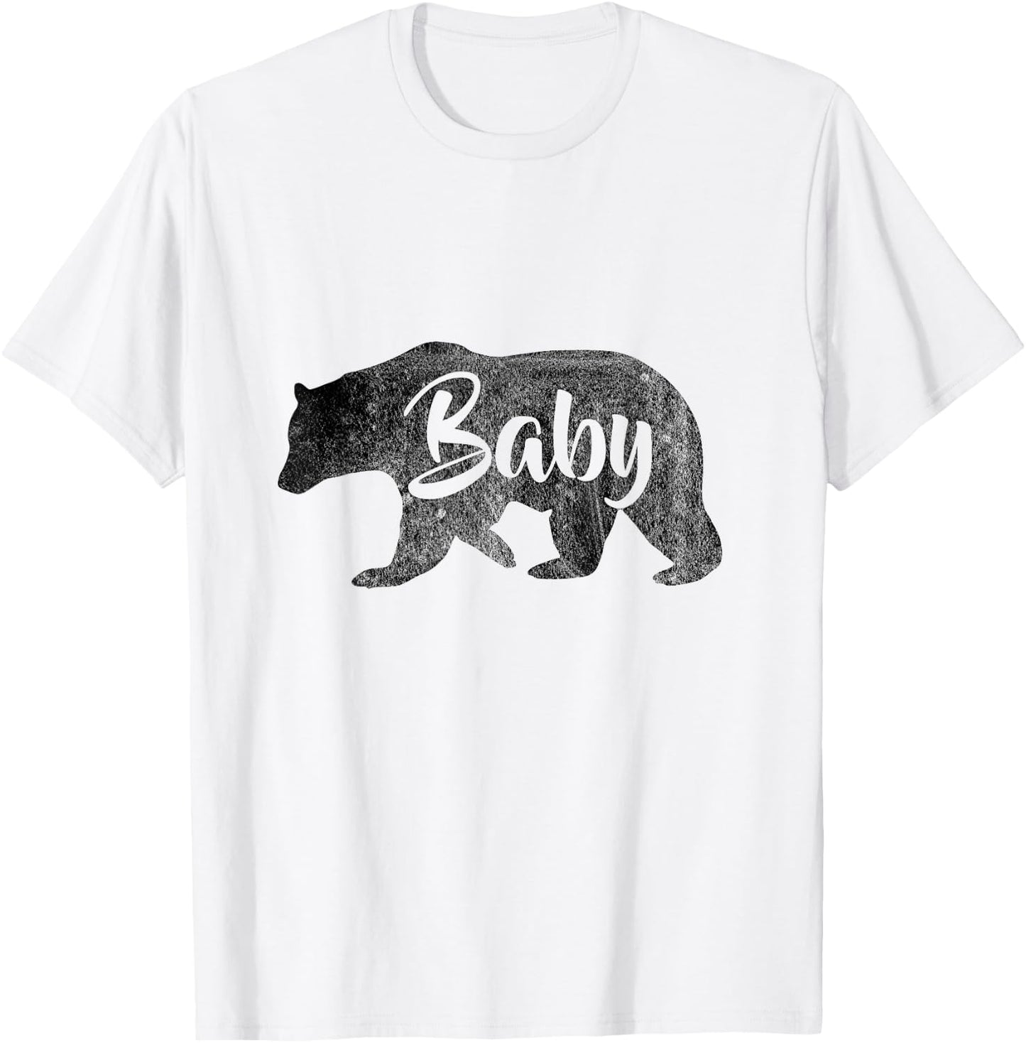 Baby Bear Cute Toddler Camping T-Shirt - T-Shirt | White