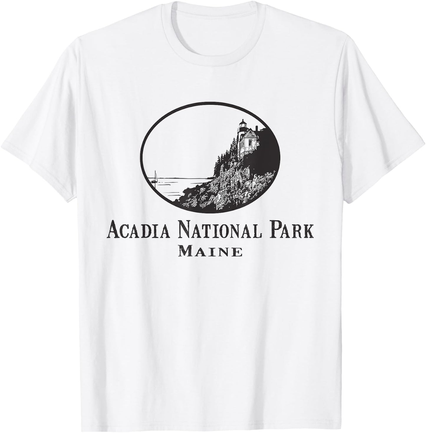 Acadia National Park T-Shirt - T-Shirt | White