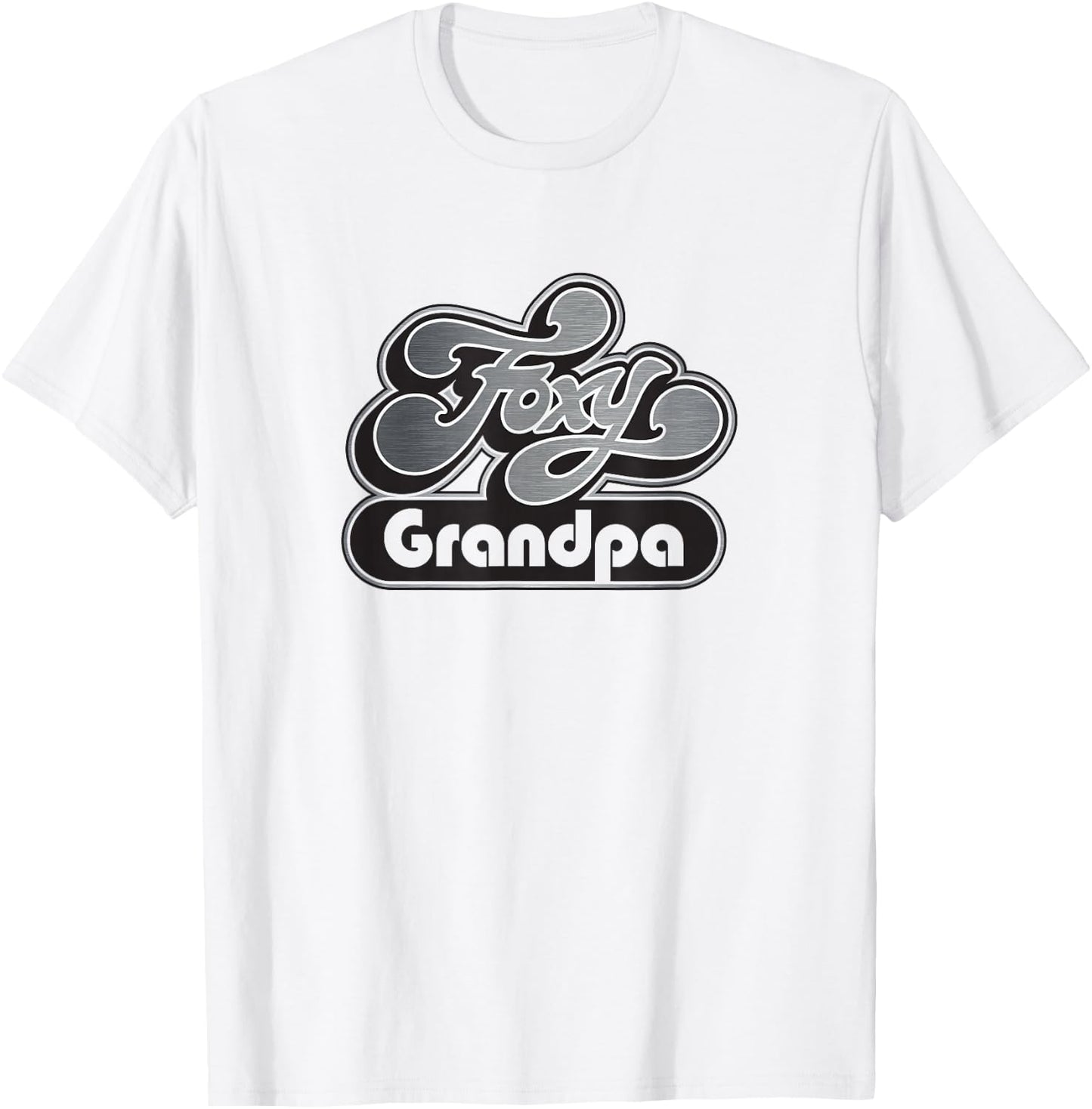 Foxy Grandpa T-Shirt - T-Shirt | White