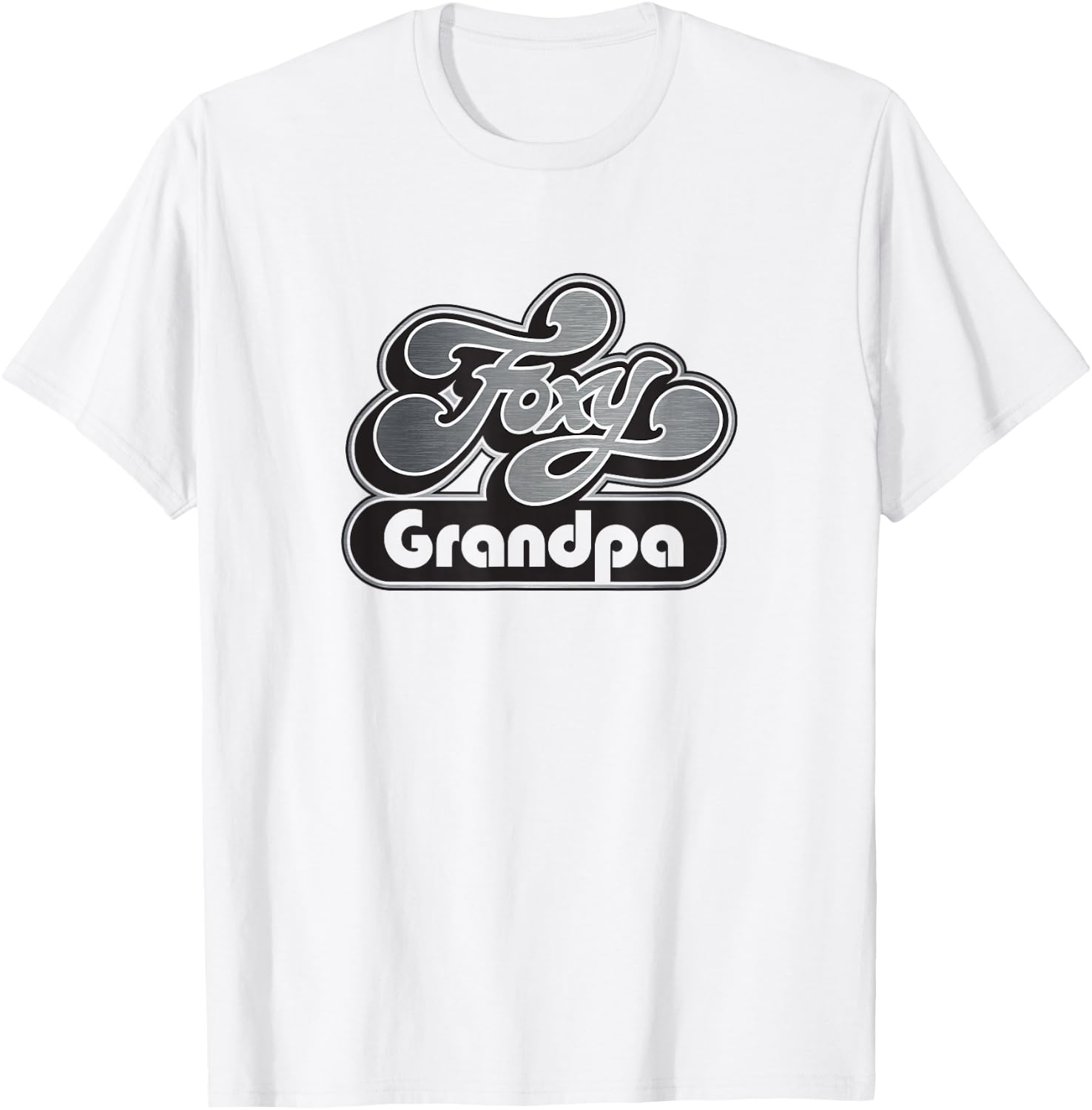 Foxy Grandpa T-Shirt - T-Shirt | White