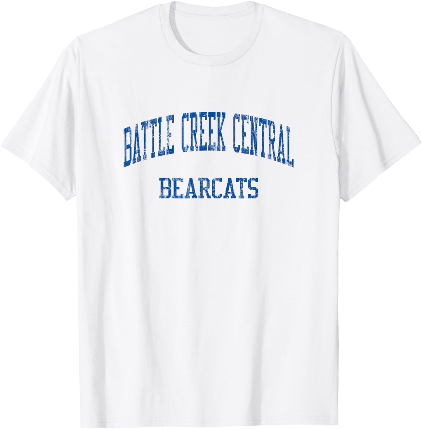 Battle Creek Central High School HS Battle Creek MI Vintage T-Shirt - T-Shirt | White