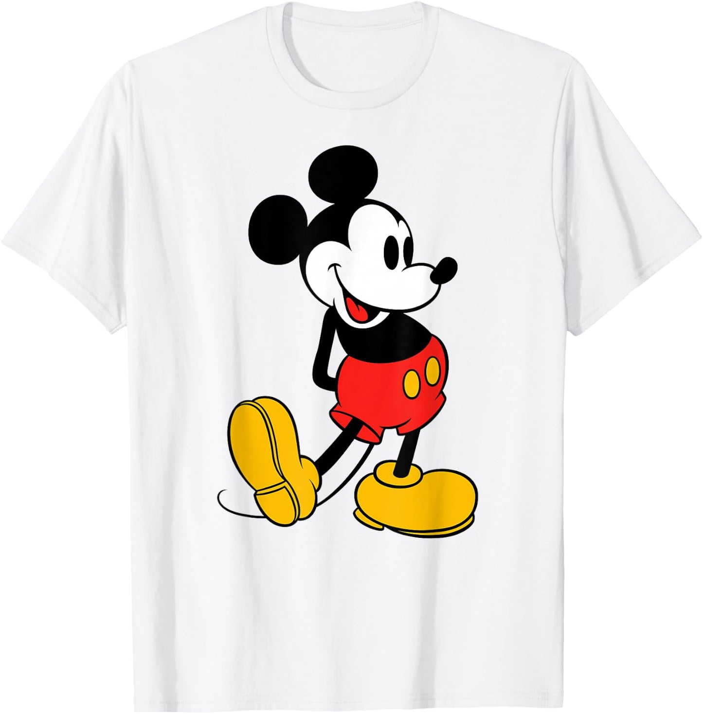 Disney - Classic Mickey Mouse T-Shirt - T-Shirt | White