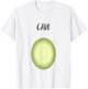 Part 2 of 2 Avocado Couple Costume for Halloween T-Shirt - T-Shirt | White