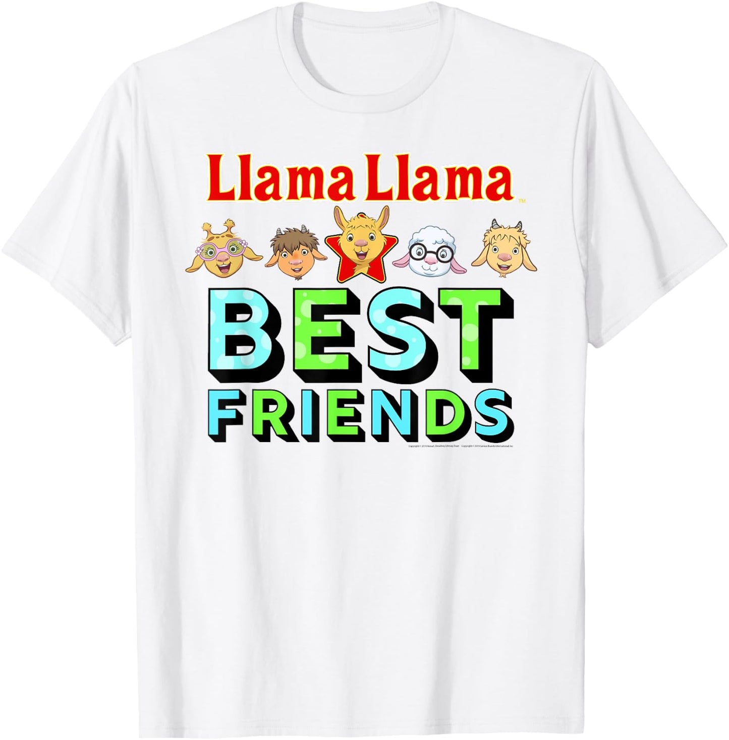 Llama Llama Netflix Best Friends Shirt T-Shirt - T-Shirt | White