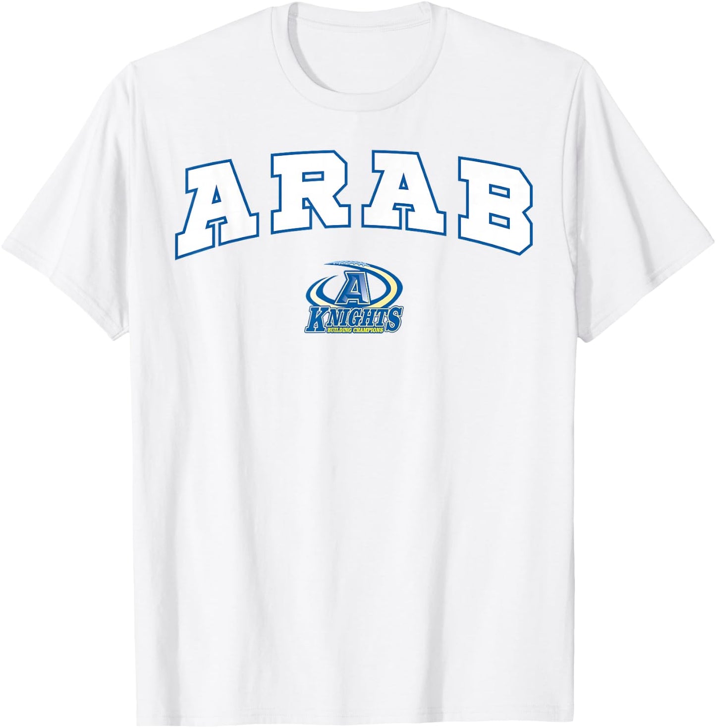 Arab High School Knights C2 T-Shirt - T-Shirt | White