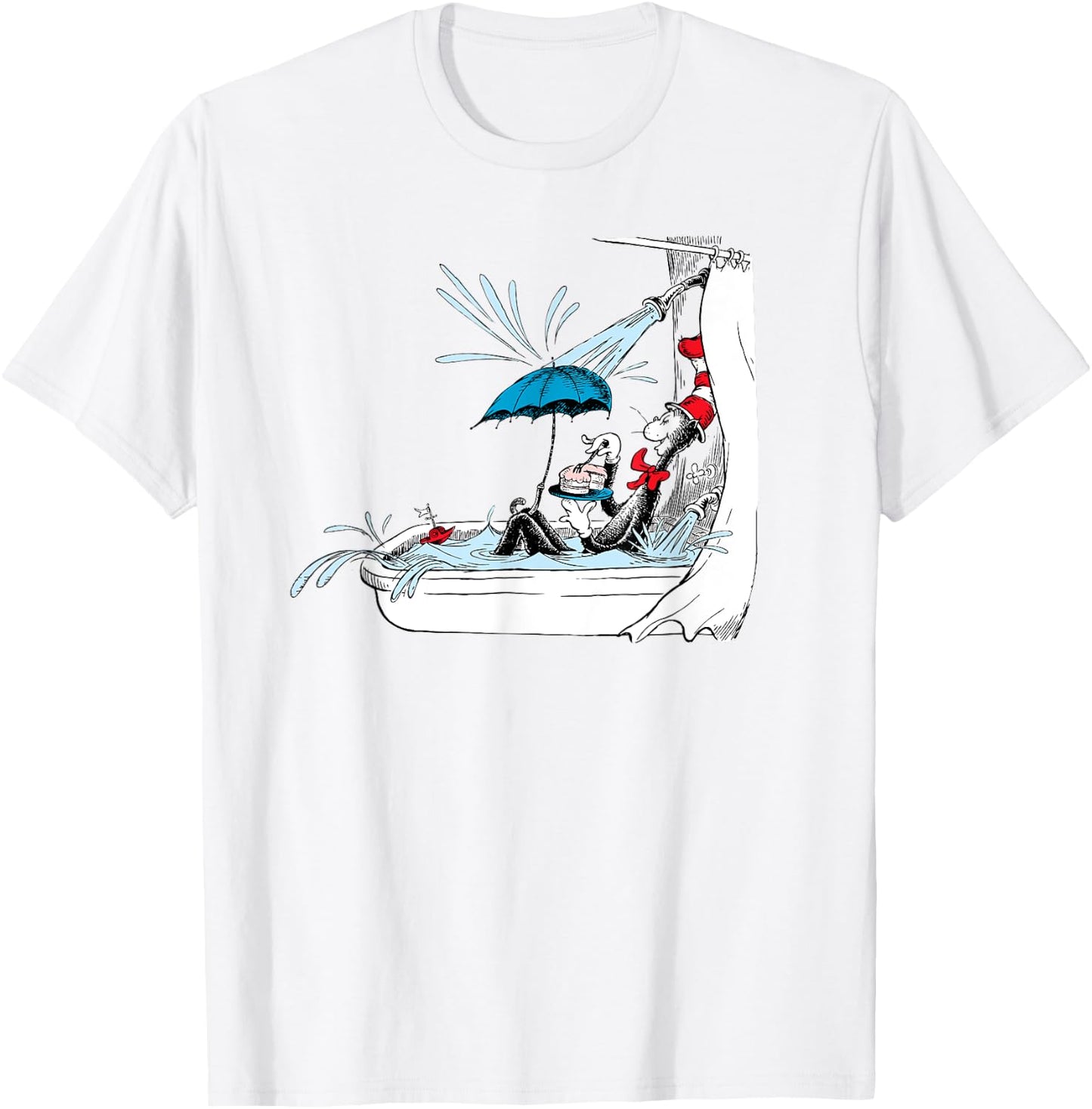 Dr. Seuss Cake in the Tub T-Shirt - T-Shirt | White