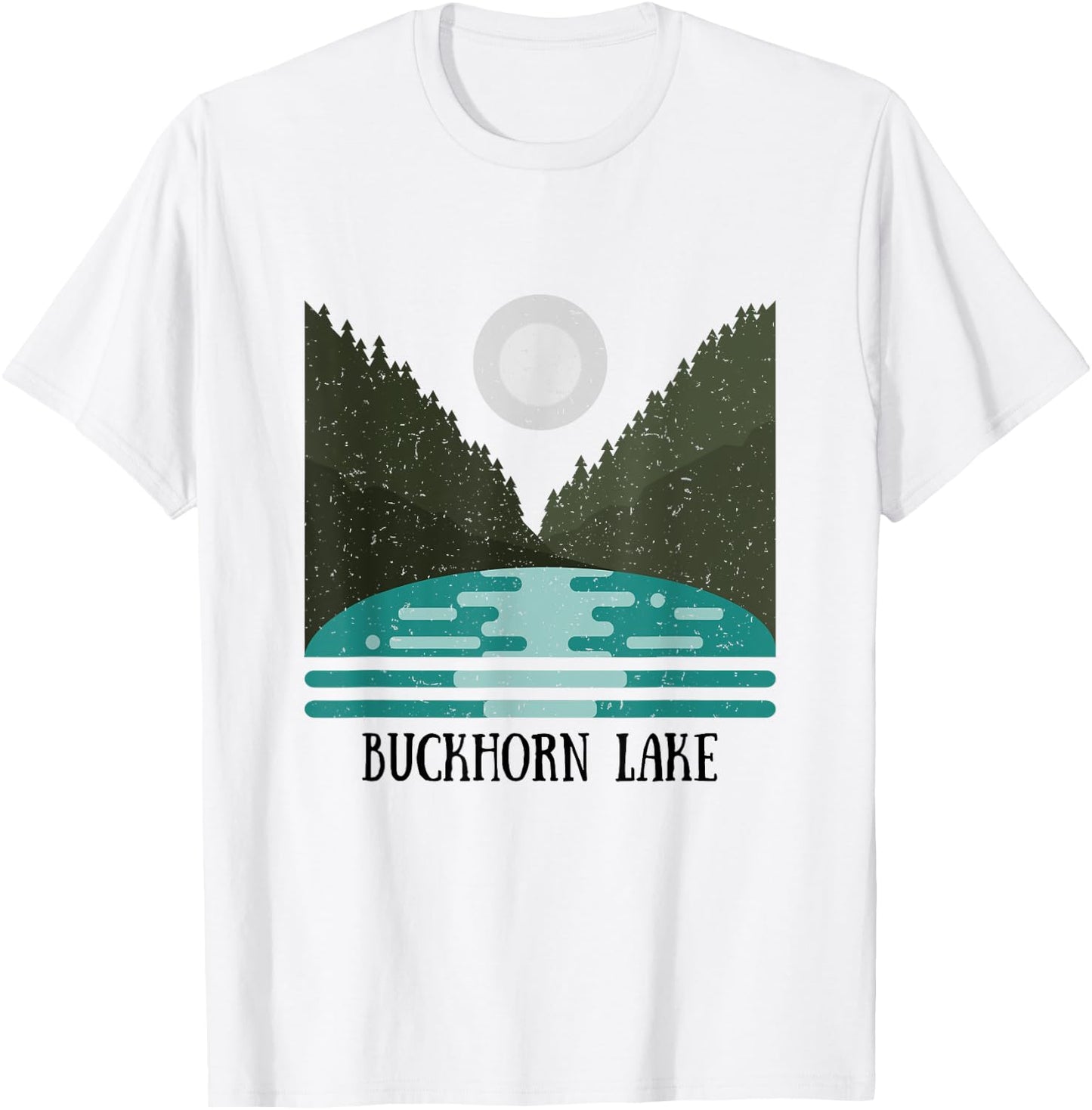 Buckhorn Lake Kentucky Lake Forest Lake Sun Shirt T-Shirt - T-Shirt | White