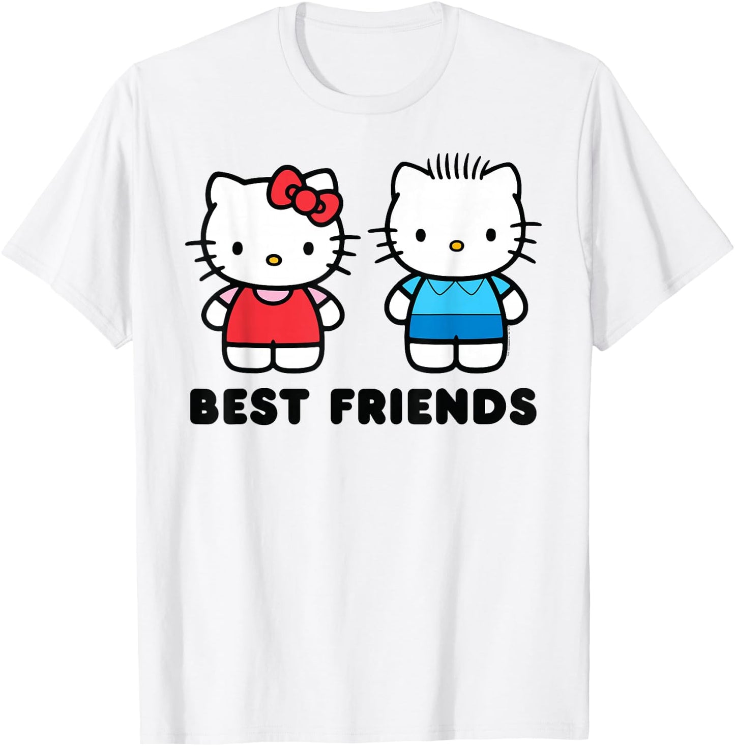 Hello Kitty and Dear Daniel Best Friends T-Shirt - T-Shirt | White