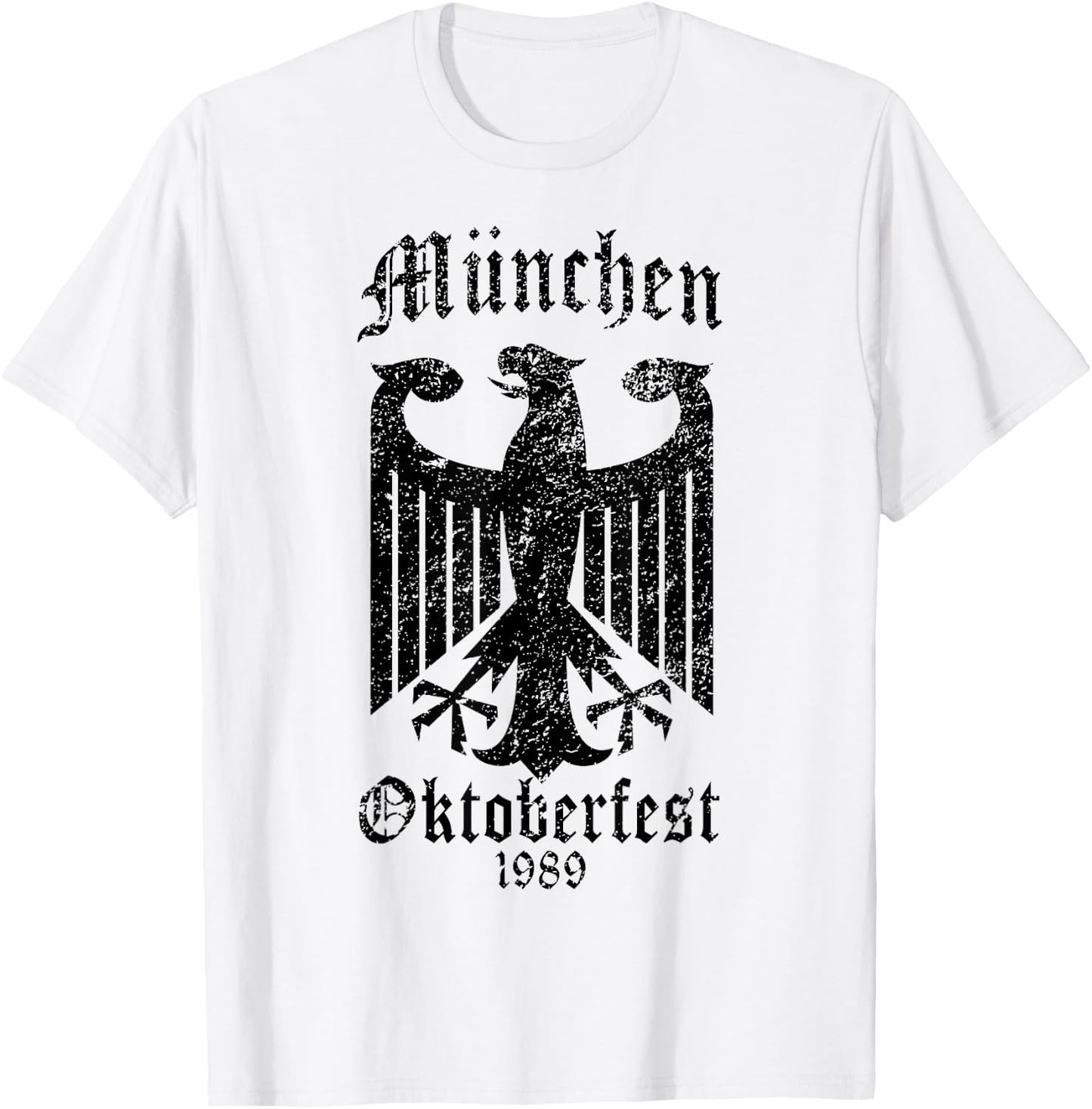Munich Oktoberfest 1989 Commemorative T-Shirt - T-Shirt | White