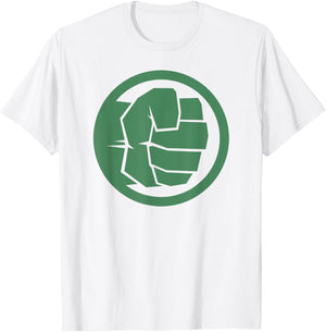 Marvel Hulk Fist Tonal Icon Graphic C2 T-Shirt - T-Shirt | White