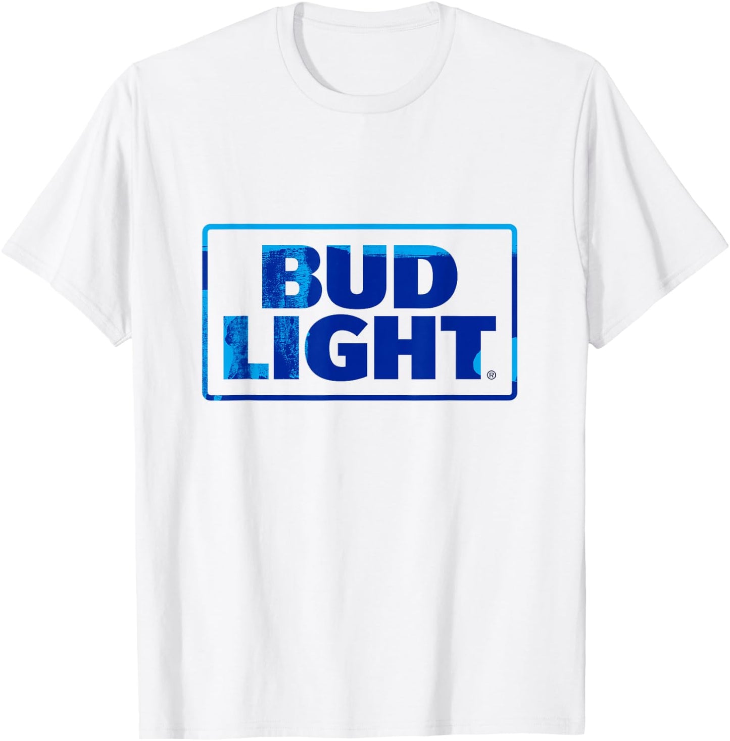 Bud Light Official Logo T-Shirt - T-Shirt | White