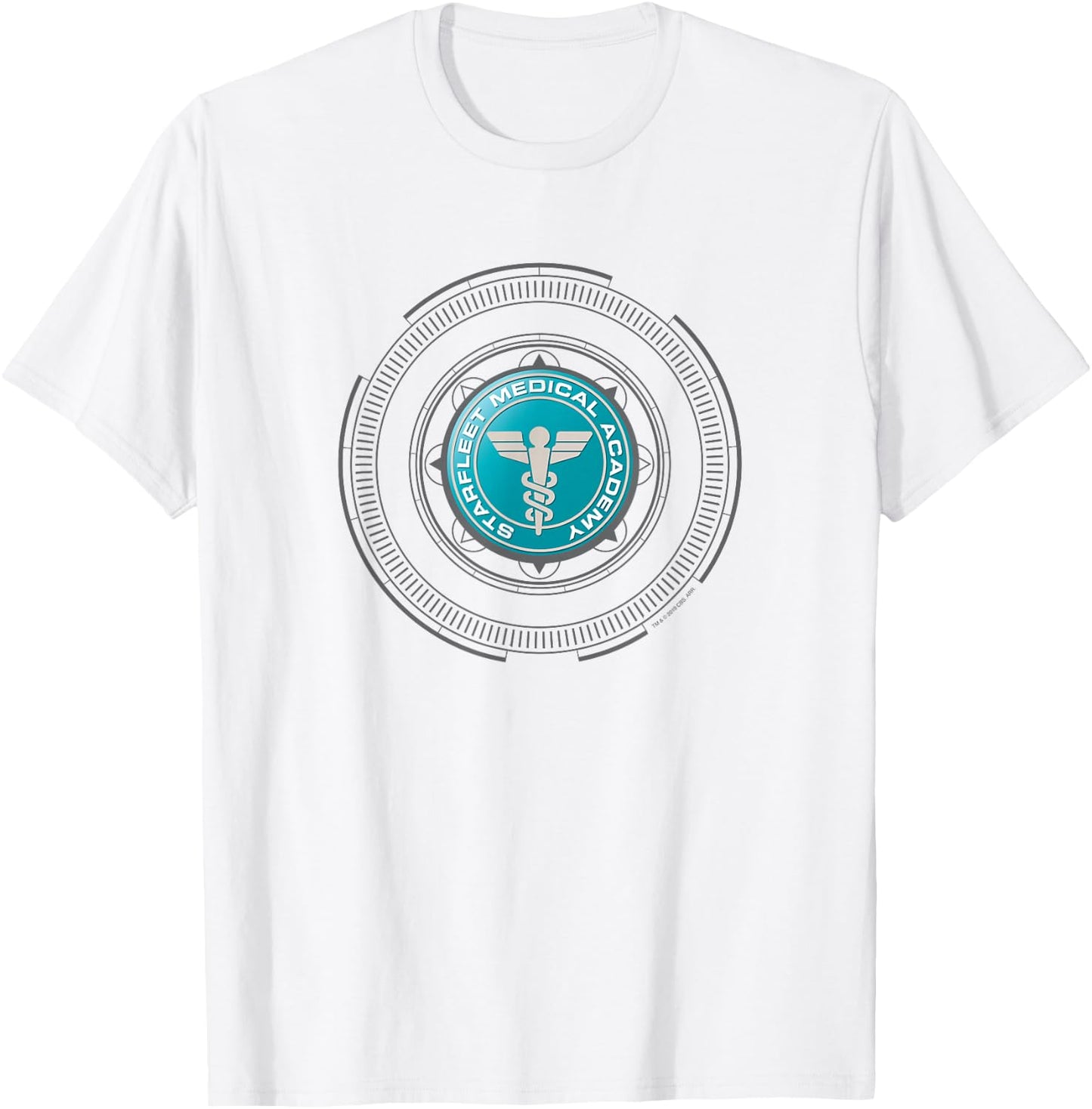Star Trek Starfleet Medical Badge T-Shirt - T-Shirt | White