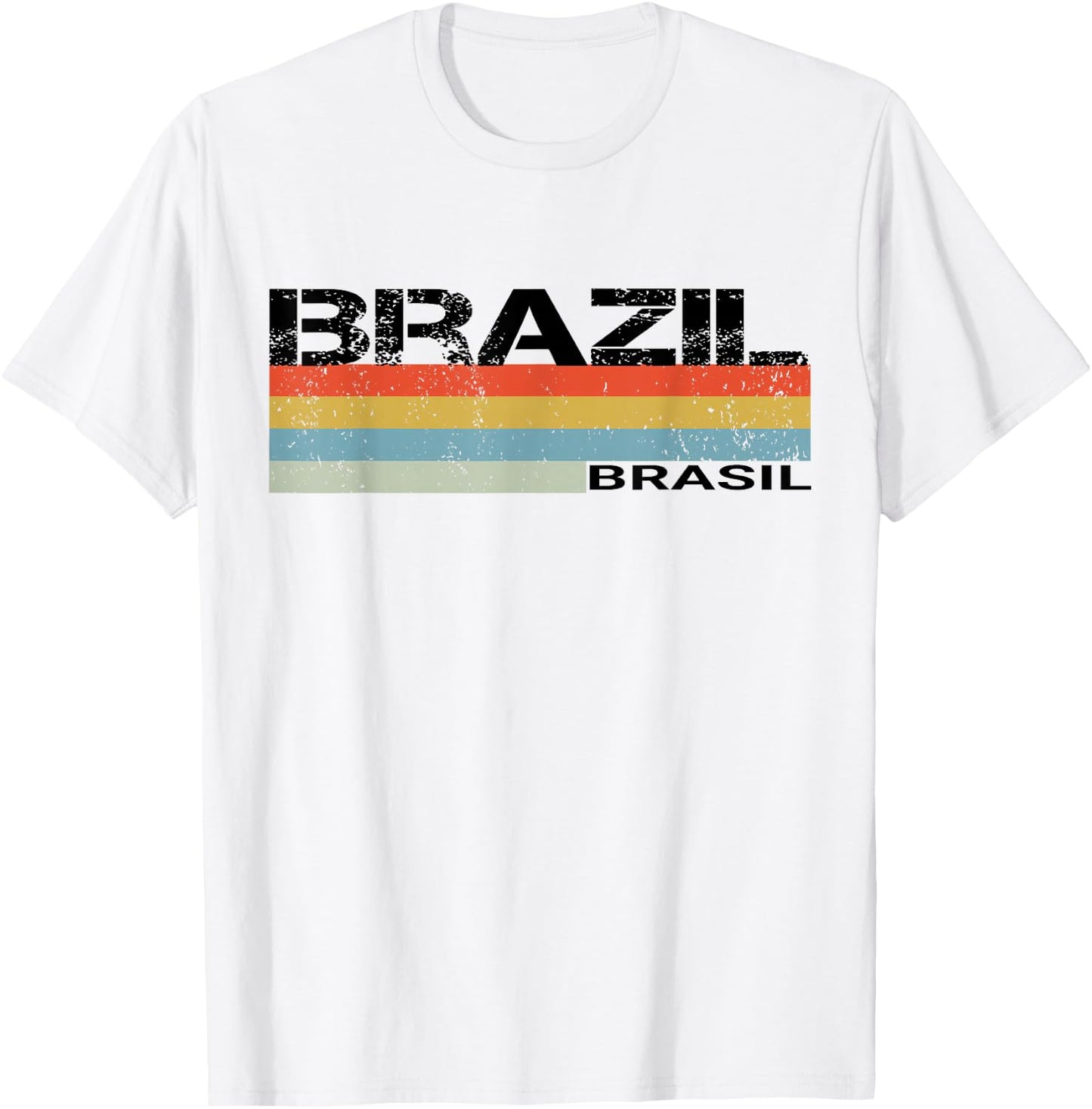 Brazil- Brasil T-Shirt - T-Shirt | White