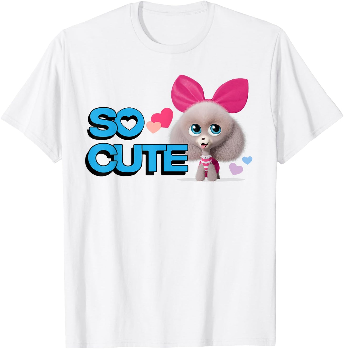 The Secret Life of Pets 2 So Cute Princess T-Shirt - T-Shirt | White