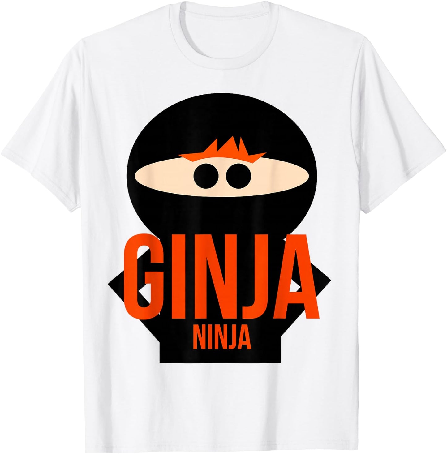 Ginja Ninja Funny T-Shirt - T-Shirt | White
