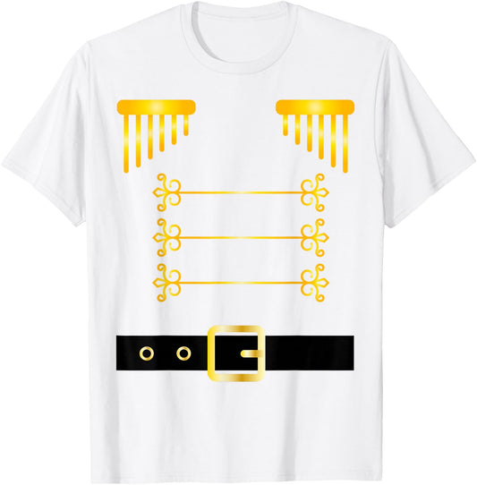 Nutcracker Costume Uniform Matching Toy Soldier T-Shirt - T-Shirt | White