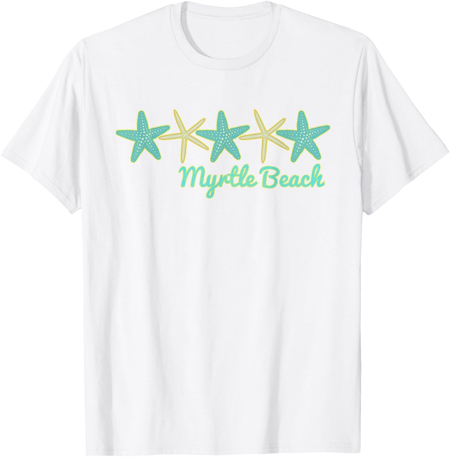 Myrtle Beach | Fishing Sail Dive T-Shirt - T-Shirt | White