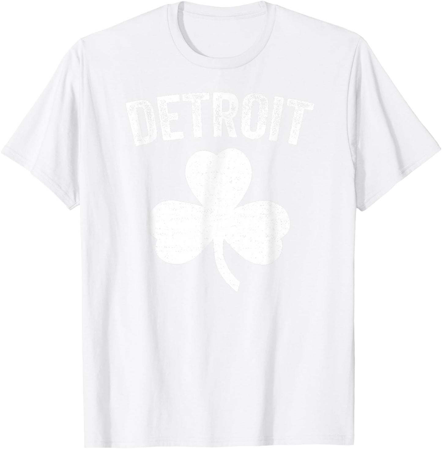 Detroit St. Patrick's Day Parade Irish T-Shirt - T-Shirt | White