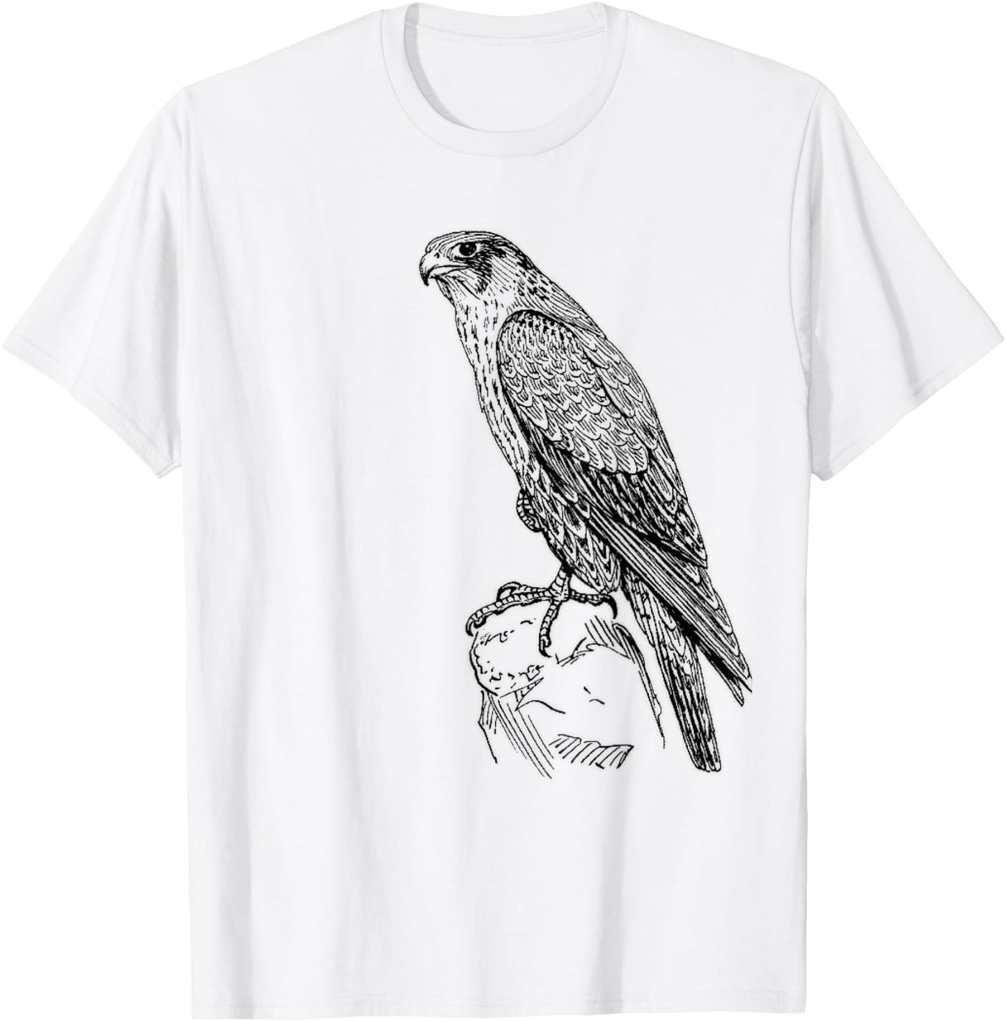 peregrine Falcon T-Shirt - T-Shirt | White