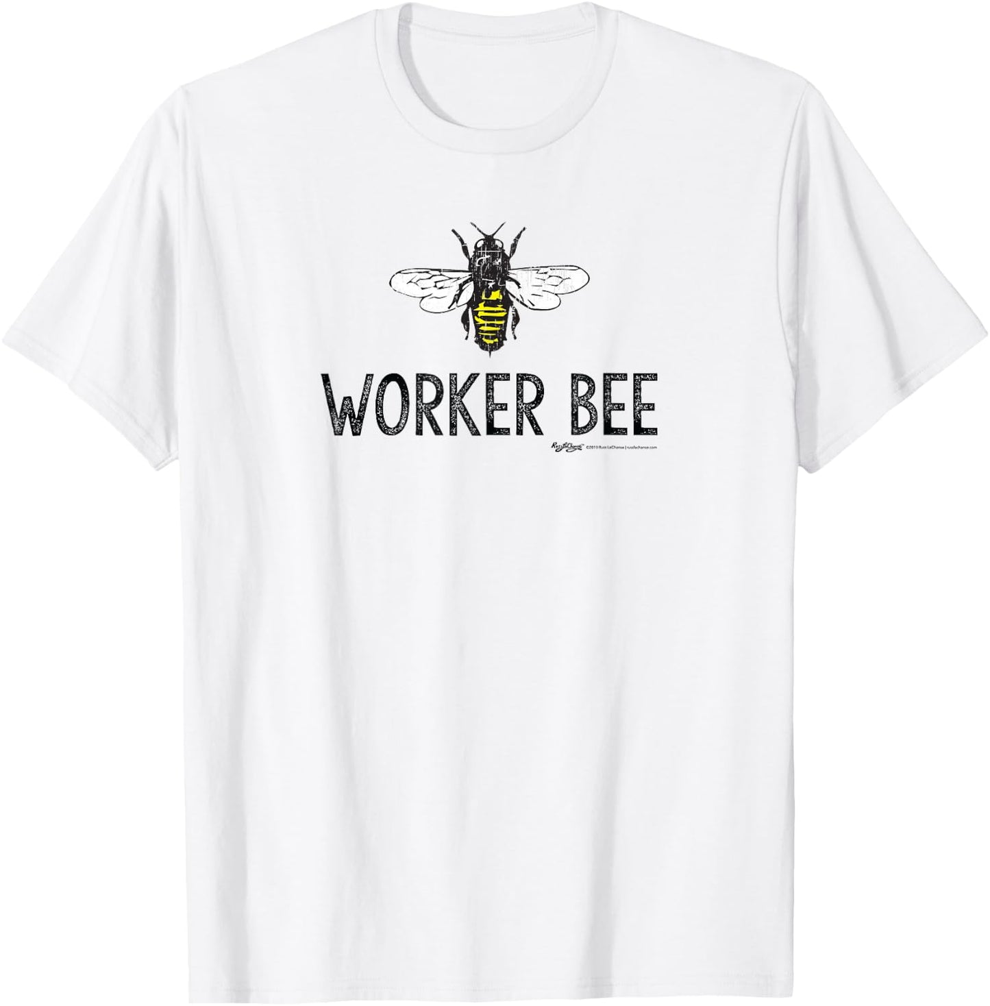 Vintage Honey Worker Bee Beekeeping T-Shirt - T-Shirt | White