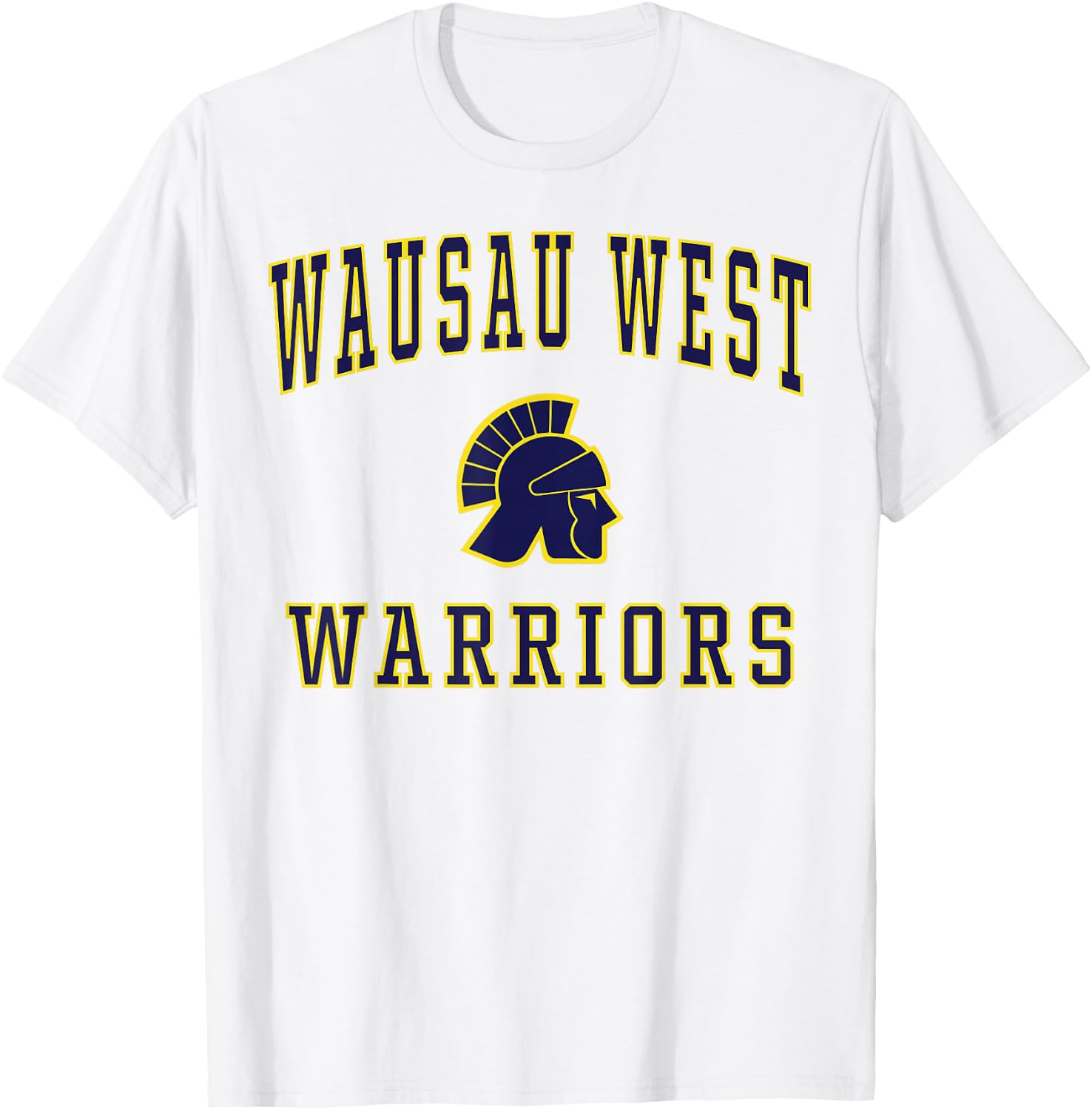 Wausau West High School Warriors T-Shirt - T-Shirt | White