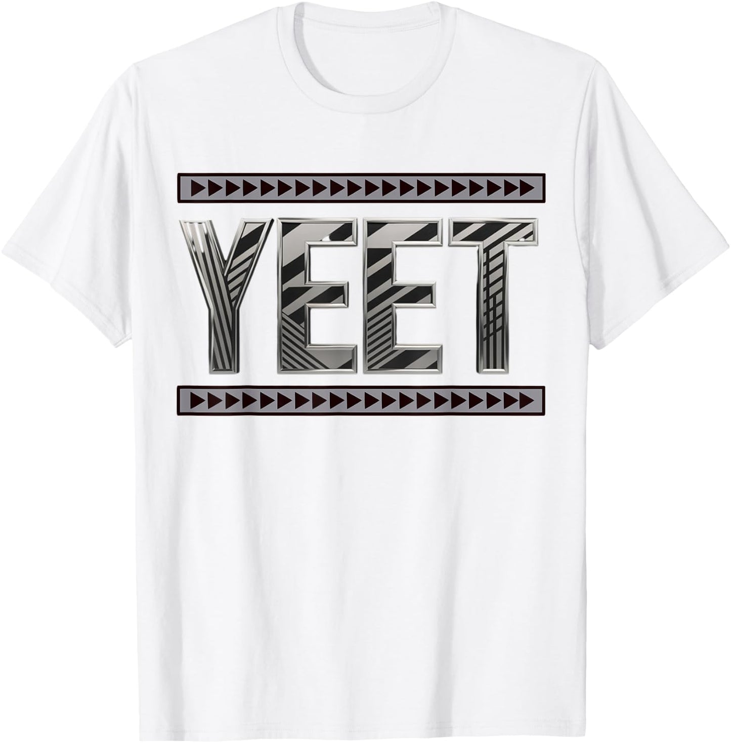 Vintage Yeet Shirt Apparel Saying Funny Just Yeet It T-Shirt - T-Shirt | White