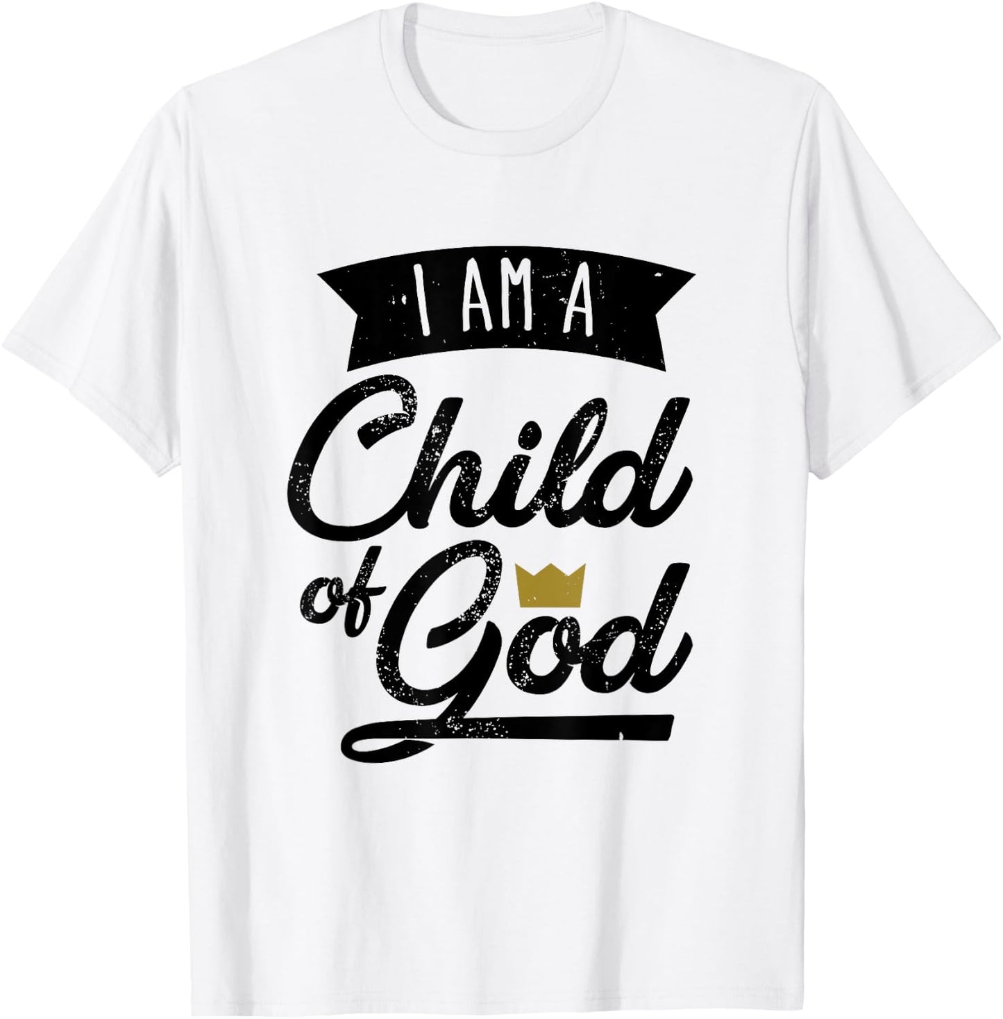 I Am A Child Of God T Shirt Gift Christian Men & Women T-Shirt - T-Shirt | White