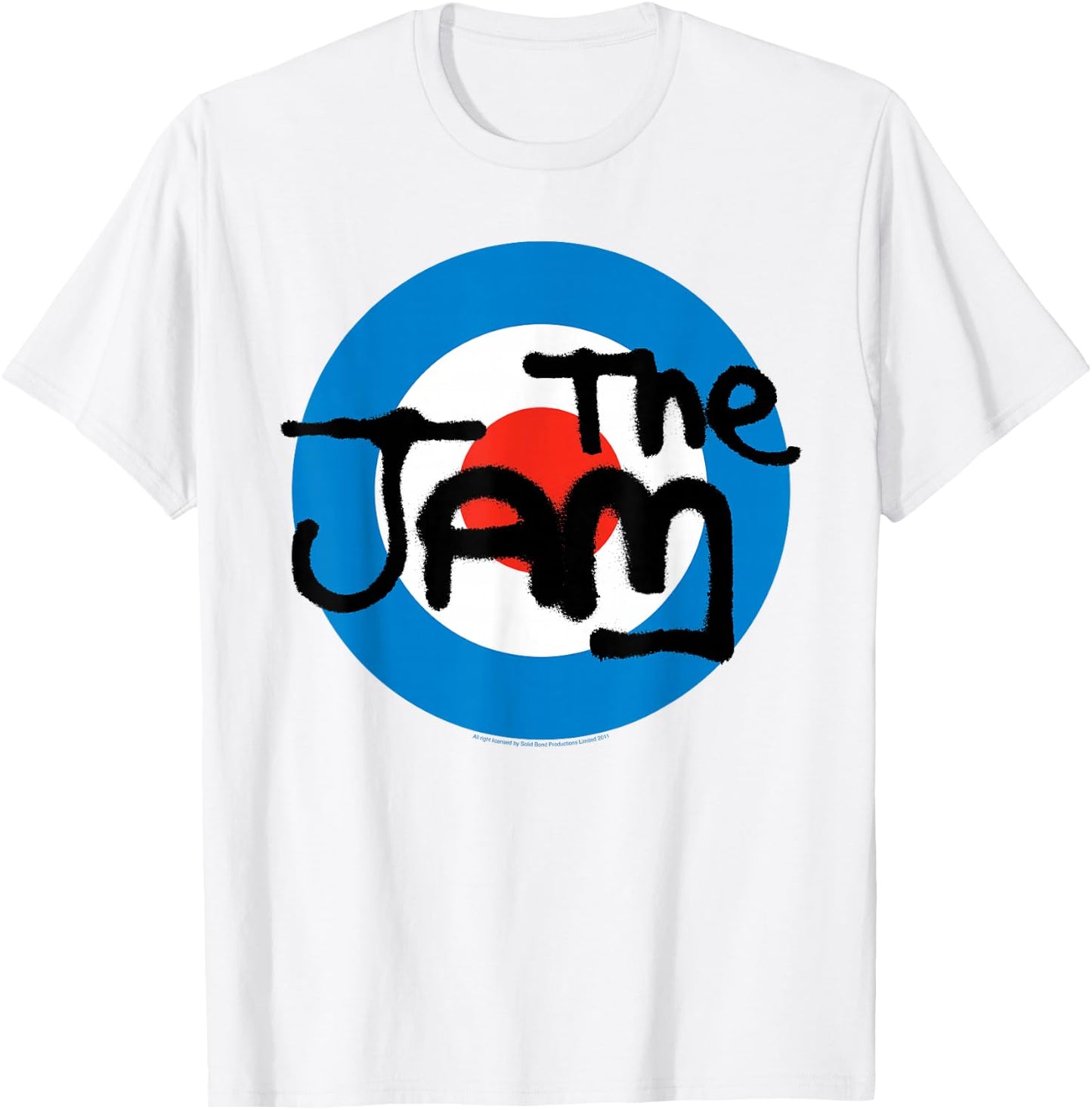 The Jam Official Spray Logo Target T-Shirt - T-Shirt | White