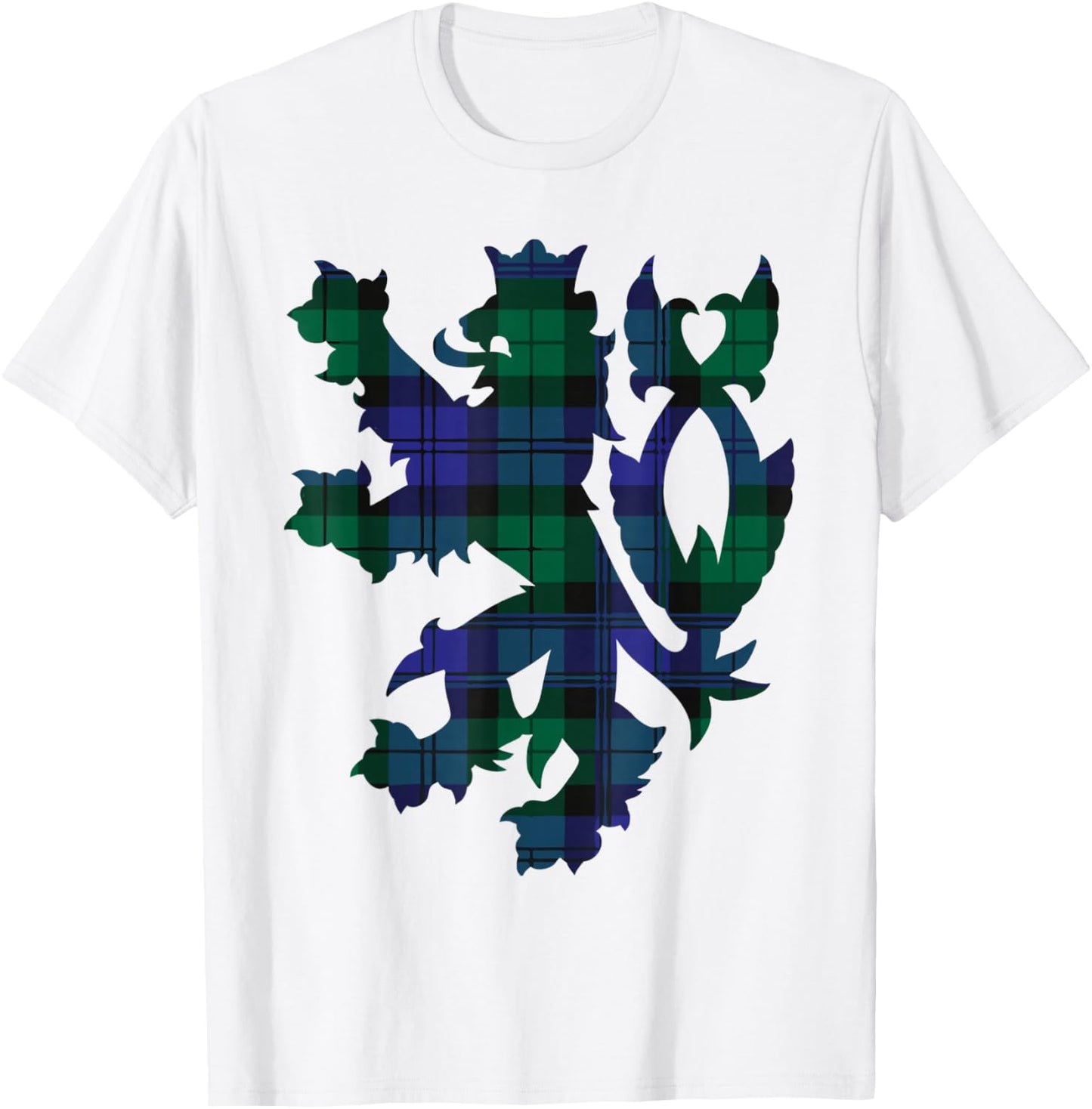 Clan Blackwatch Tartan Scottish Family Name Scotland Pride T-Shirt - T-Shirt | White