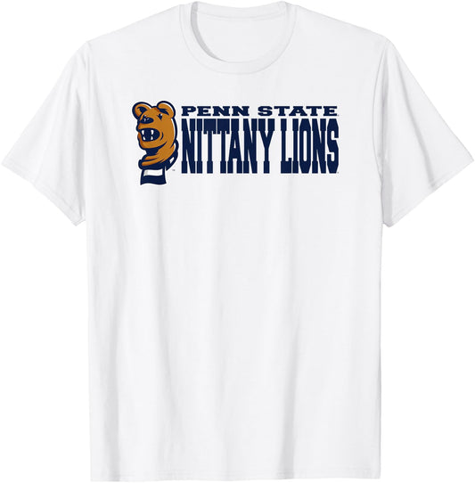 Penn State Nittany Lions Mascot Gray Officially Licensed T-Shirt - T-Shirt | White