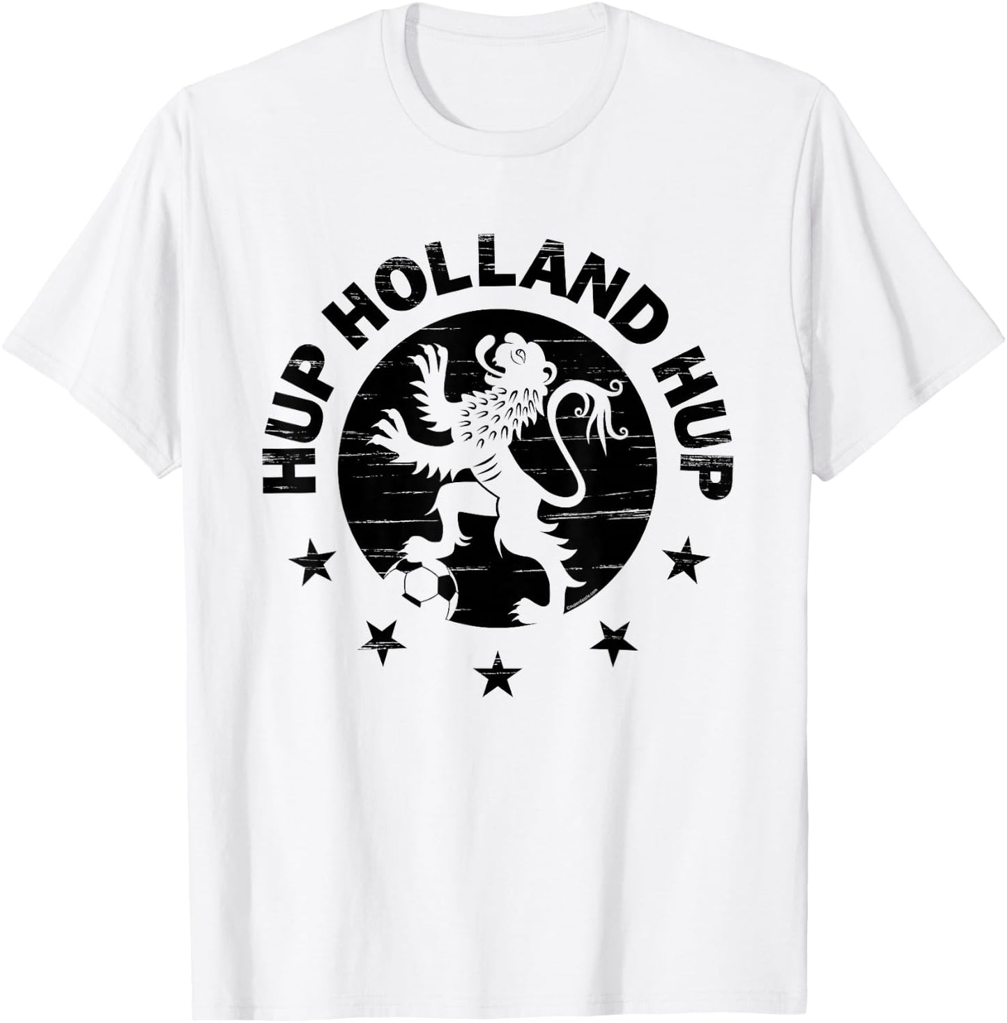 Netherlands Women Men Dutch Soccer Hup Holland Oranje T-Shirt - T-Shirt | White