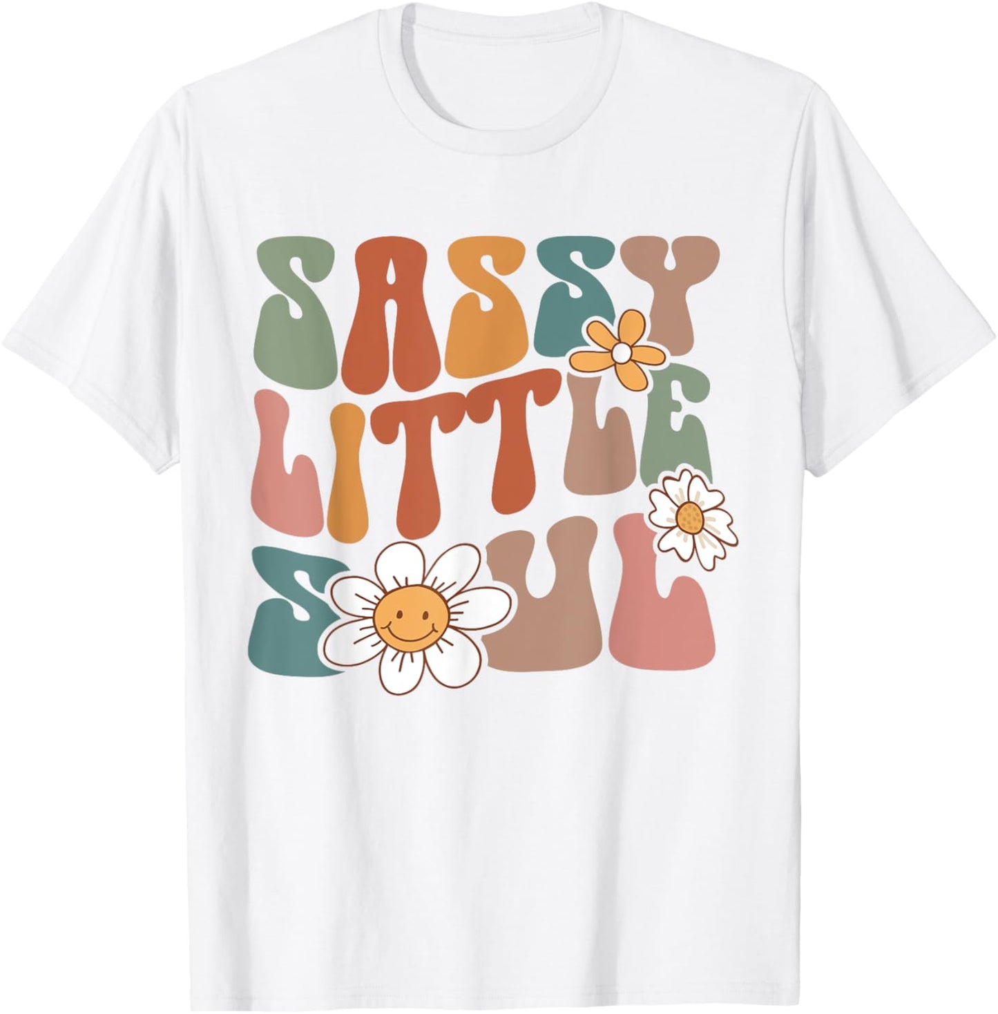 Sassy Kids Soul Little Baby Girl Sassy Child Cute Toddler T-Shirt - T-Shirt | White