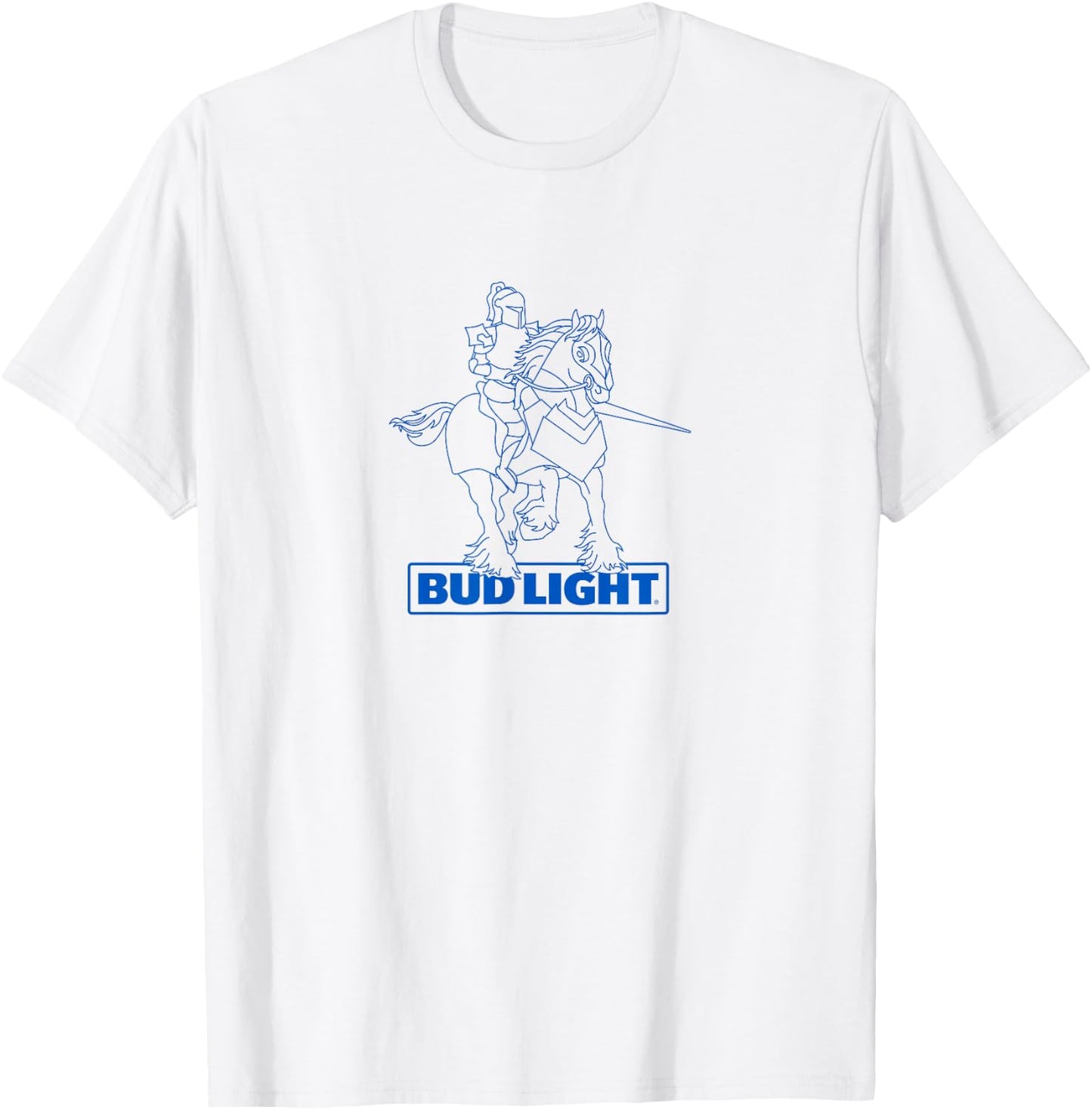 Bud Light Knight Dilly Dilly T-Shirt - T-Shirt | White